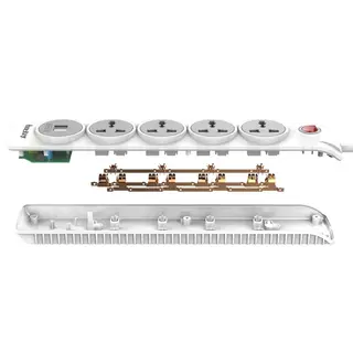 Сетевой фильтр Huntkey SZN507 2*USB 5М - фото 3