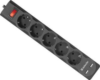 Сетевой фильтр Defender DFS 753