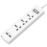 Сетевой фильтр HuntKey SZM307 1,5M SZM307 3 розетки 2 USB 2.1 A 1,5 м белый - фото 4