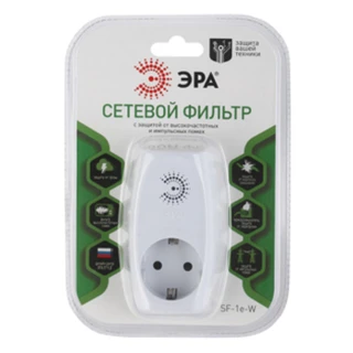 Сетевой фильтр ЭРА SF-1e-W - фото 6
