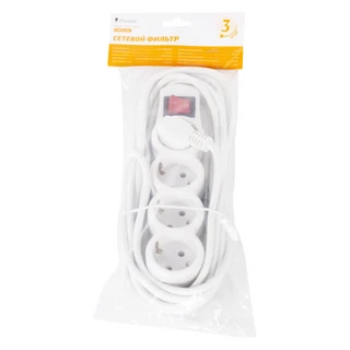Сетевой фильтр iPower Home W4-30M 3 м
