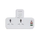 Сетевой фильтр LDNIO Universal SC2311 2 розетки 2*USB быстрой зарядки PD/QC 1 USB-C/A Universal SC2311 2 розетки 2 USB быстрой зарядки - фото 2