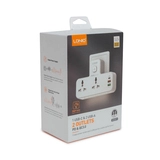 LDNIO желілік сүзгісі  Universal SC2311 2 розетка 2 USB жылдам зарядтау - фото 5