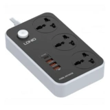 Сетевой фильтр LDNIO Universal SC3412 3 розетки 1*USB-C 12V-1.67A 3*USB 5V/3.4A Портов 2м Universal SC3412 3 розетки 1 USB-C 3 USB портов - фото 2