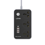 LDNIO желілік сүзгісі Universal SC3412 3 розетка 1 USB-C 3 USB порт - фото 3
