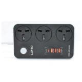 Сетевой фильтр LDNIO Universal SC3412 3 розетки 1*USB-C 12V-1.67A 3*USB 5V/3.4A Портов 2м Universal SC3412 3 розетки 1 USB-C 3 USB портов - фото 3