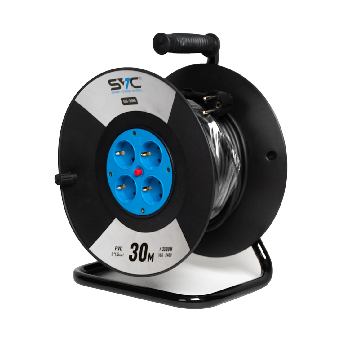 Удлинитель на катушке SVC GS-30M 30м. 240 в. 