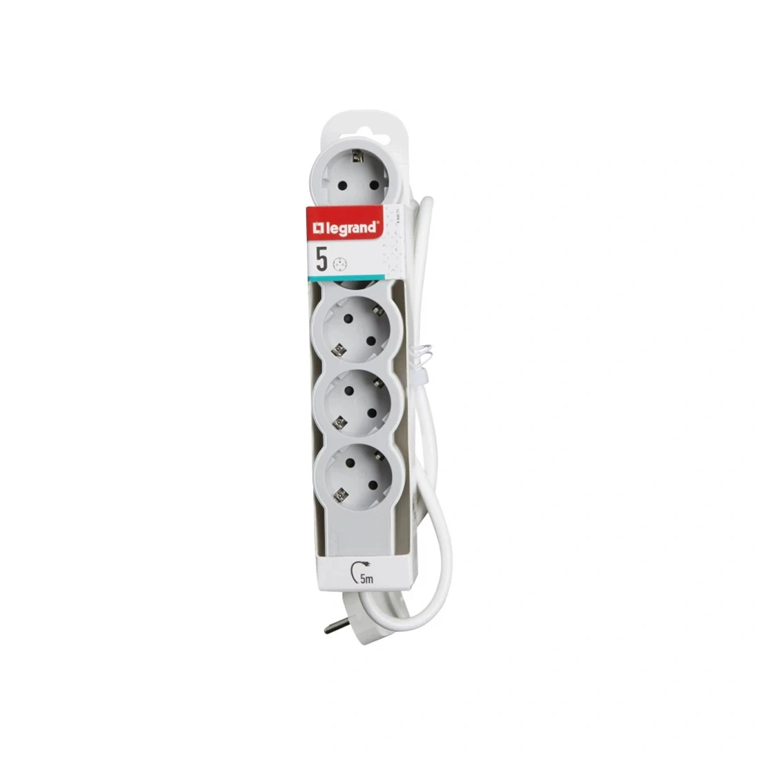 Удлинитель Legrand стандарт 694571 5x2К+З 5м - фото 4