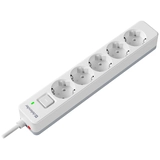 Сетевой фильтр Defender DFS 135 - 5,0 М, 5 розеток White - фото 4