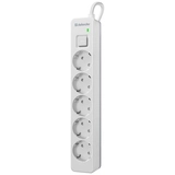 Сетевой фильтр Defender DFS 135 - 5,0 М, 5 розеток White - фото 3