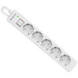 Сетевой фильтр Defender DFS 135 - 5,0 М, 5 розеток White