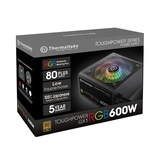 Блок питания Thermaltake Toughpower GX1 RGB 600W (Gold) PS-TPD-0600NHFAGE-1 - фото 5