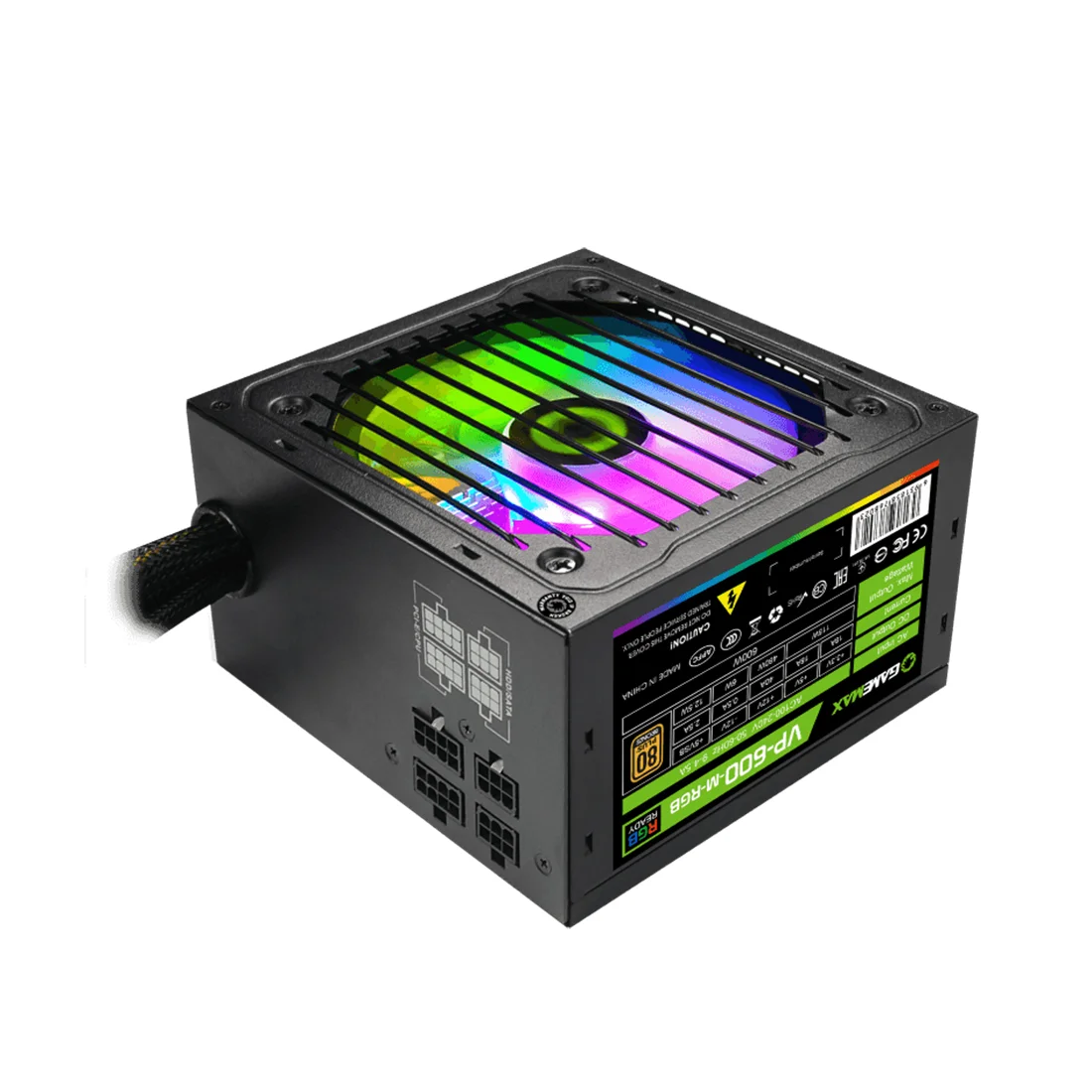Блок питания Gamemax VP 600W RGB M (Bronze) 2124-0550R0060