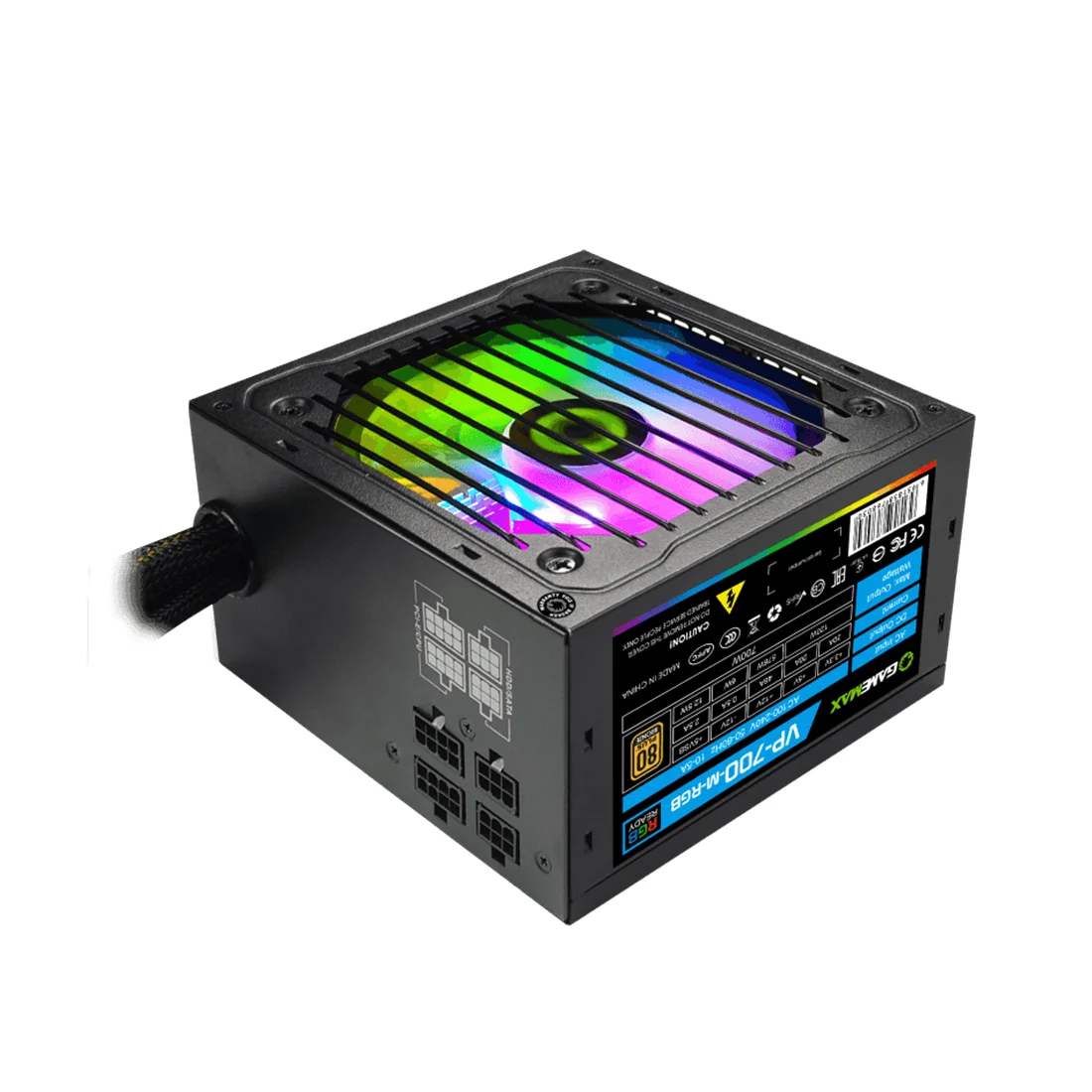 Блок питания Gamemax VP 700W RGB M (Bronze) 2124-0650R0080 - фото 6