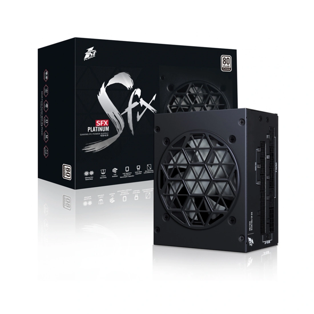 Блок питания 1STPLAYER SFX 750W Platinum PS-750SFX-BK - фото 2