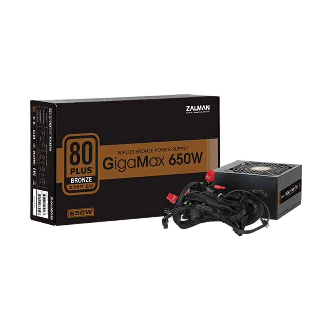 Блок питания Zalman GigaMax 650W ZM650-GVⅡ Bronze ZM650-GVII - фото 6