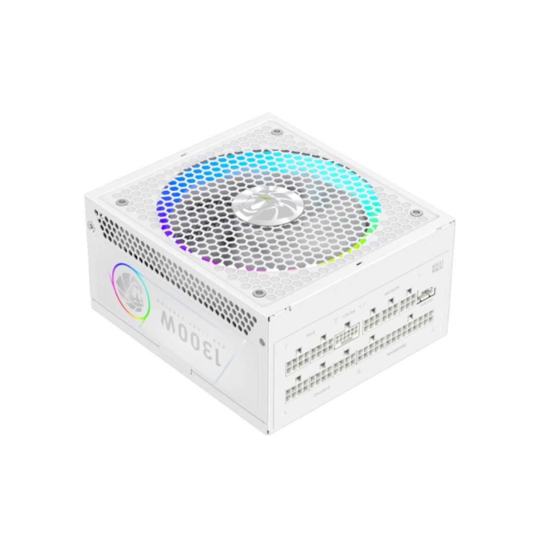 Блок питания Gamemax RGB PRO 1300P WH Platinum 2110-1300B0026 - фото 6