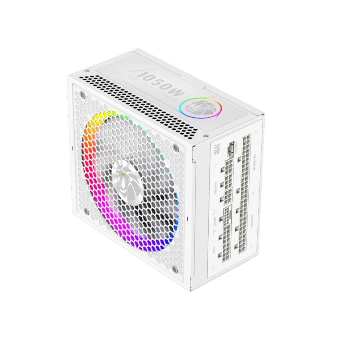 Блок питания Gamemax RGB PRO 1050G WH Gold 2109-1050B0047 - фото 5