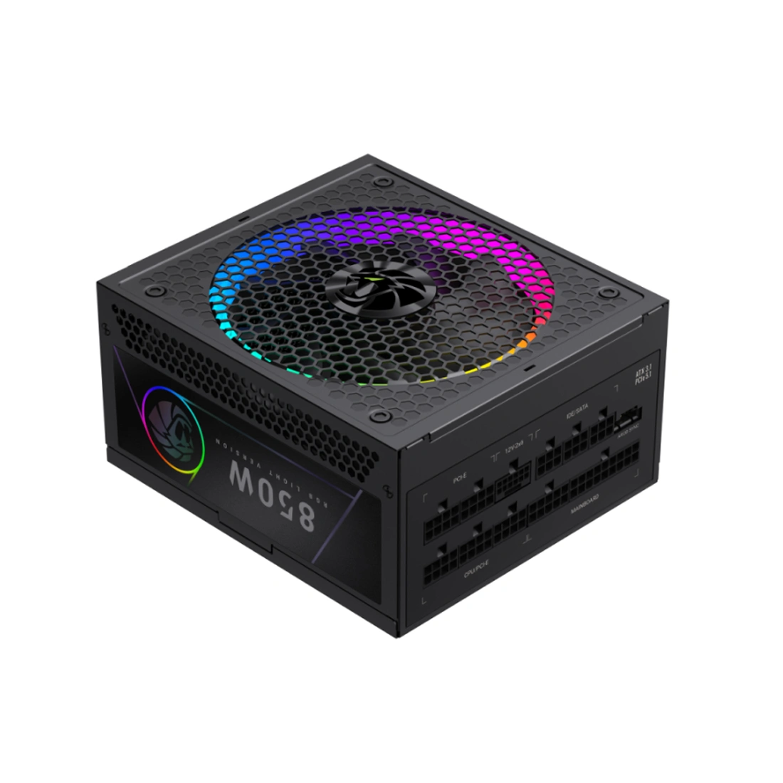 Блок питания Gamemax RGB PRO 850G Gold 2141-0850B0019 - фото 6