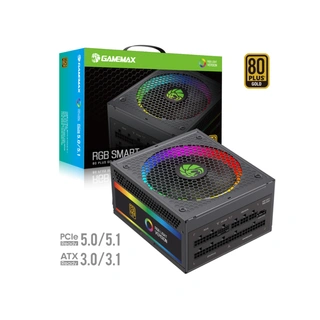 Блок питания Gamemax RGB-Smart 750 PRO Gold 2141-0750B0026