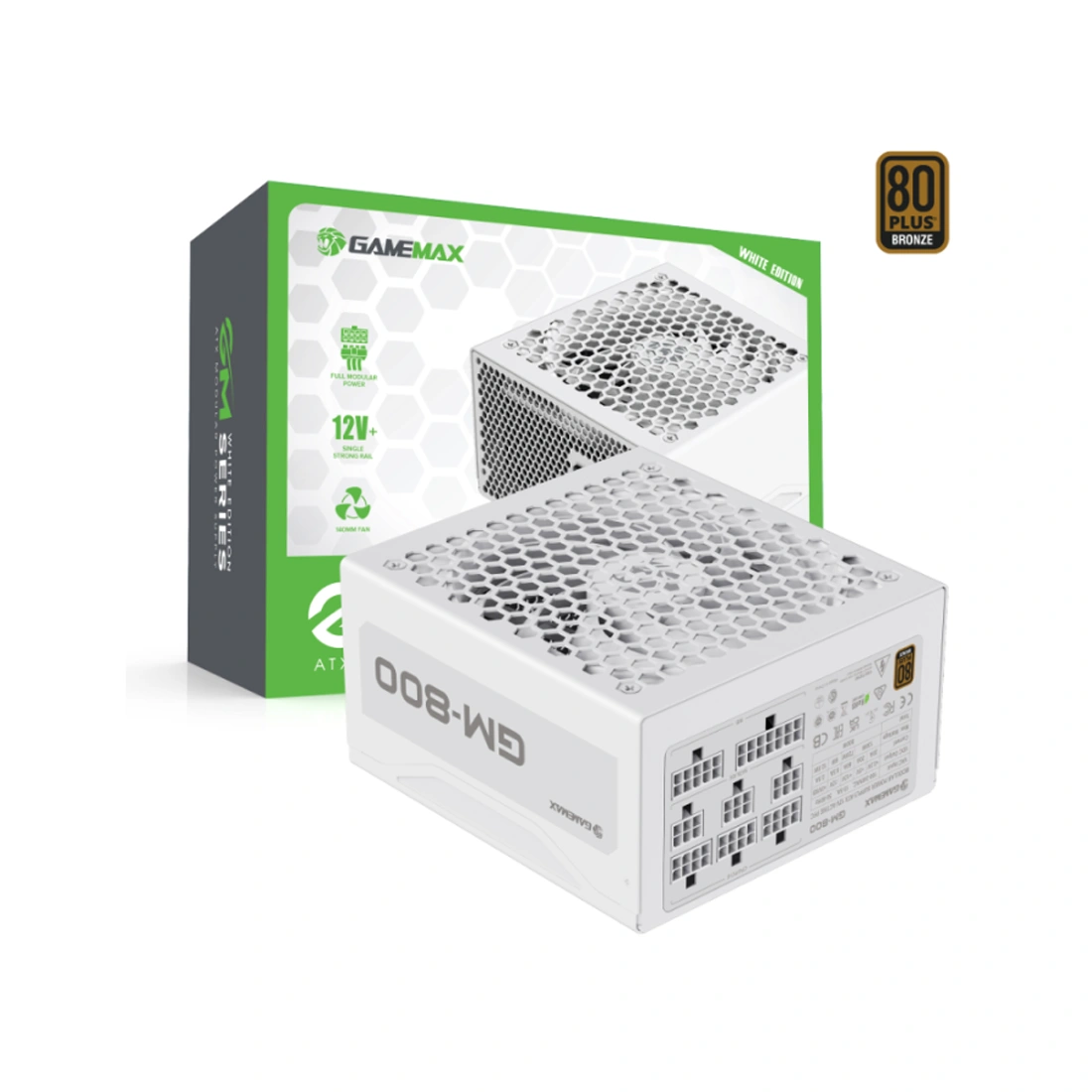 Блок питания Gamemax GM-800 White Bronze 2140-0800B0014