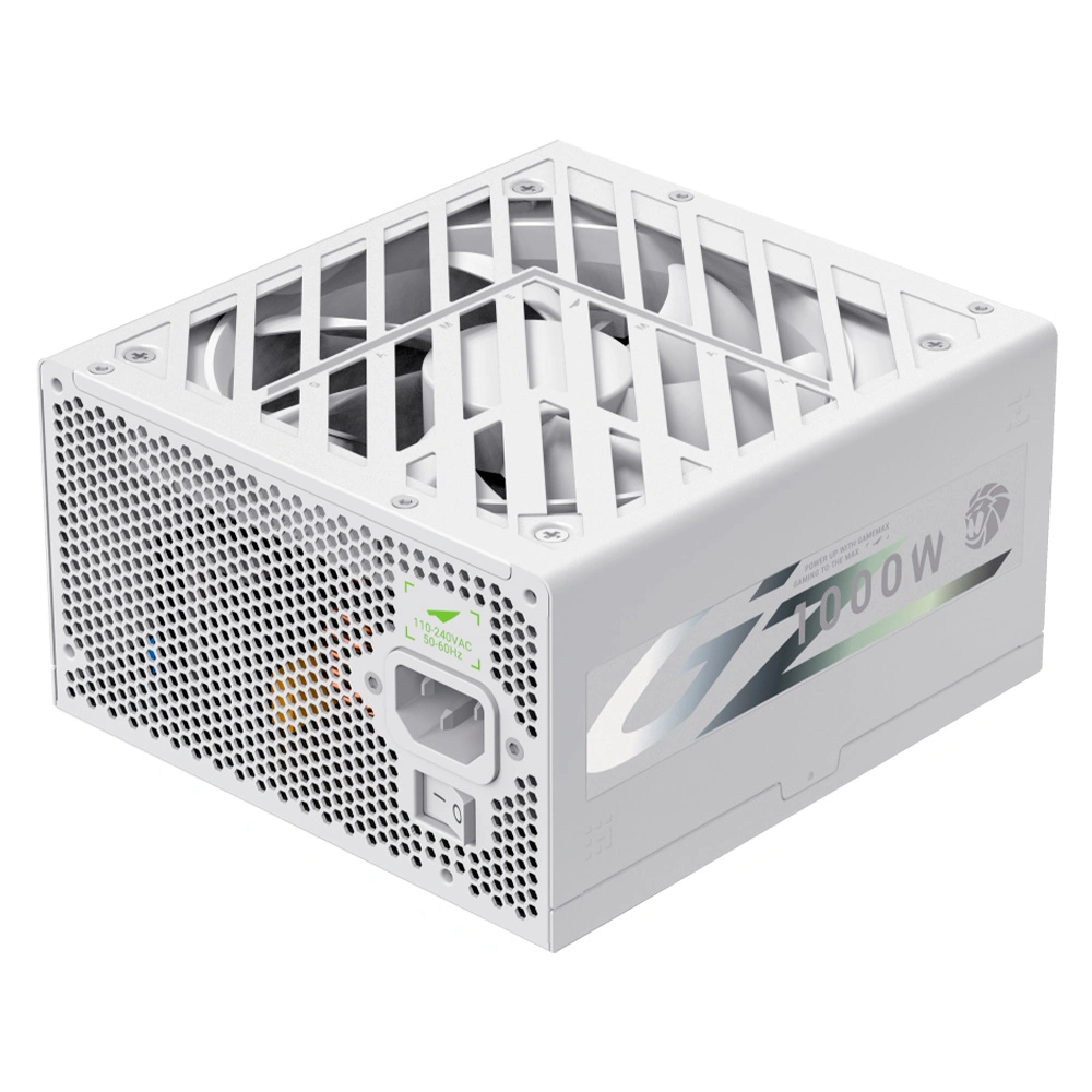 Блок питания Gamemax GZ 1000G Gold White 2121-1000B0004 - фото 2