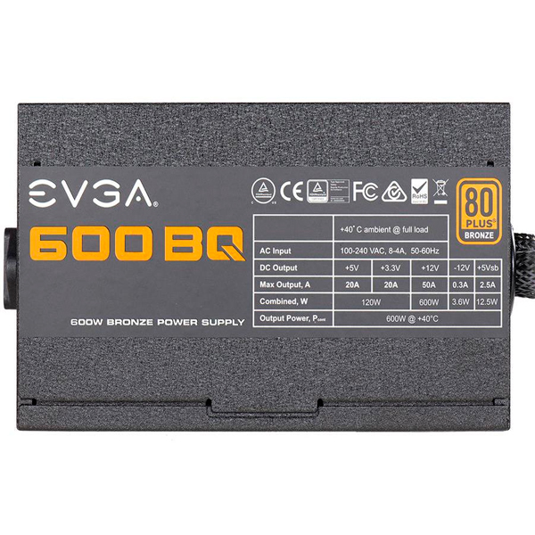 Блок питания Evga 600 BQ (110-BQ-0600-K2)