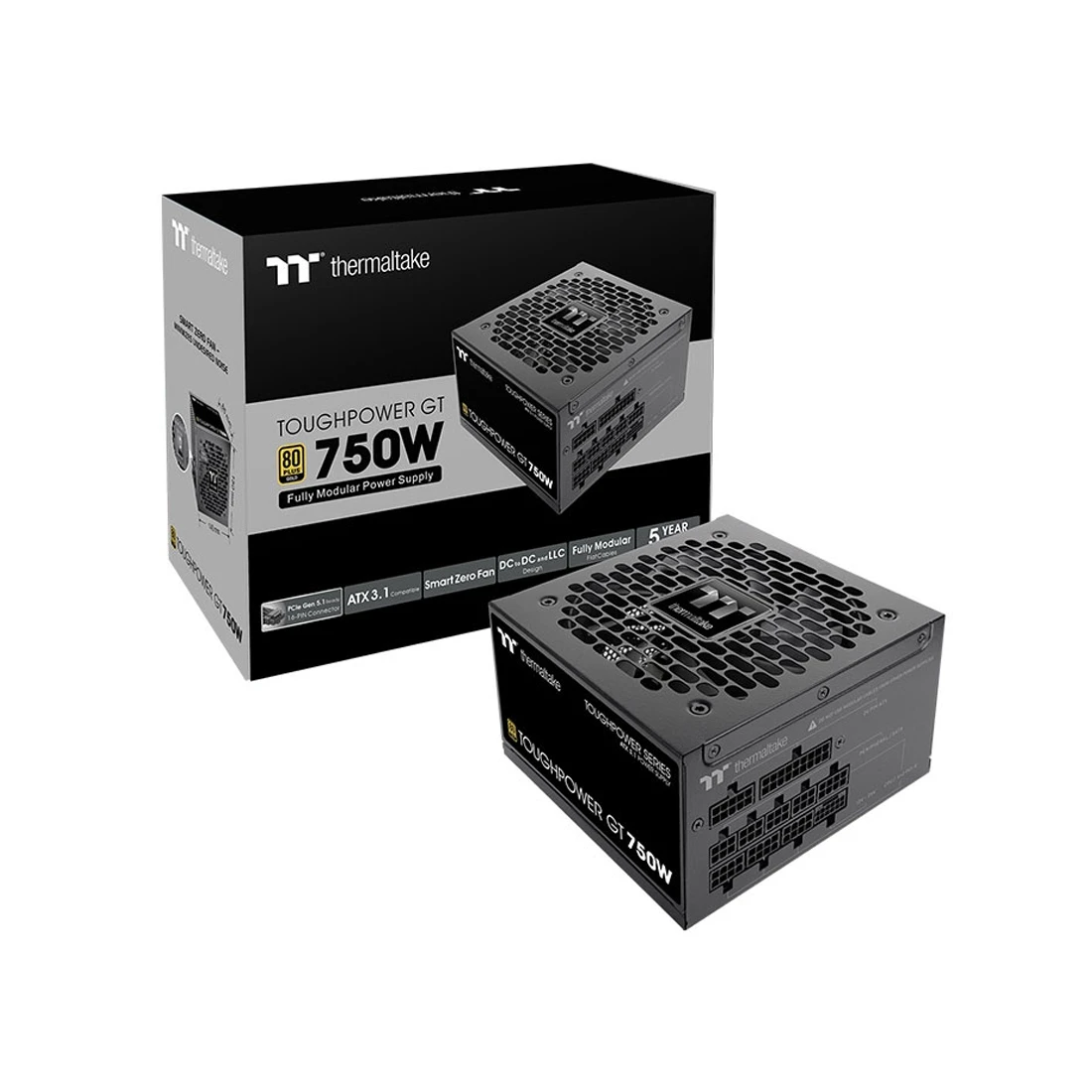 Блок питания Thermaltake Toughpower GT 750W Gold PS-TPT-0750FNFAGE-3
