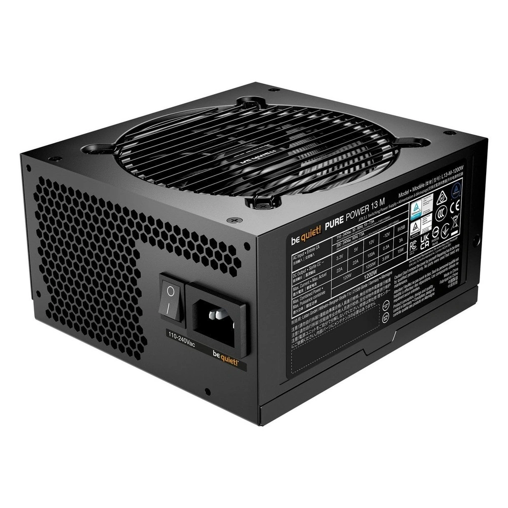 Блок питания Bequiet! PURE POWER 13 M 1200W BP029EU  - фото 2