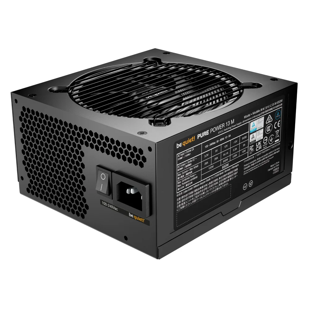 Блок питания Bequiet! Pure Power 13M 550W BP024EU BP024EU - фото 2