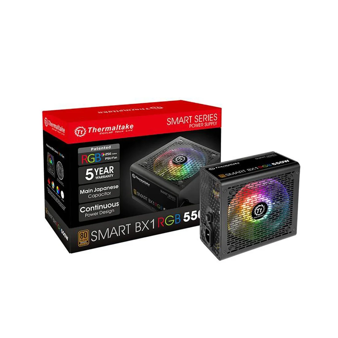 Блок питания Thermaltake Smart BX1 RGB 550W (Bronze)  - фото 2