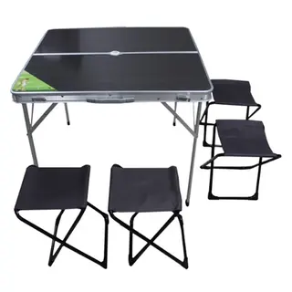 Стол раскладной Green Way +4 табурета (8833В -4)