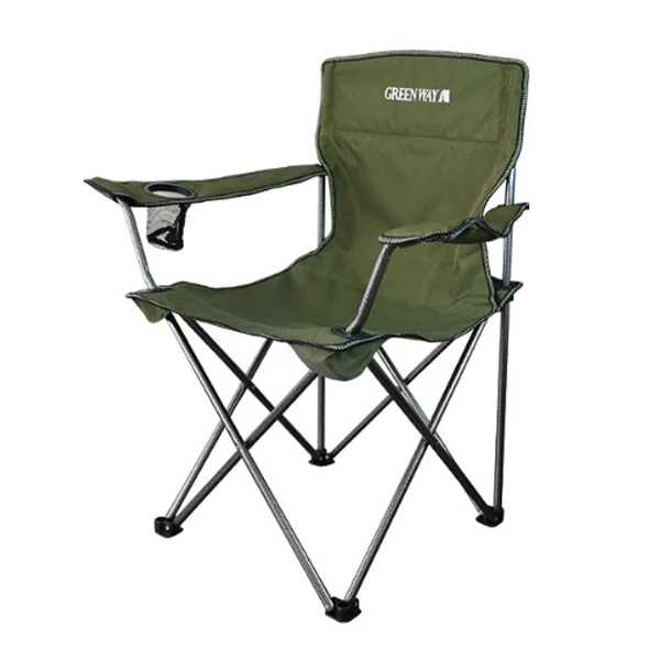 Раскладное кресло Green Way с подлокотниками (6107СМ)