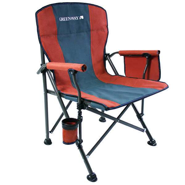 Раскладное кресло Green Way 6104СМ Red-Blue