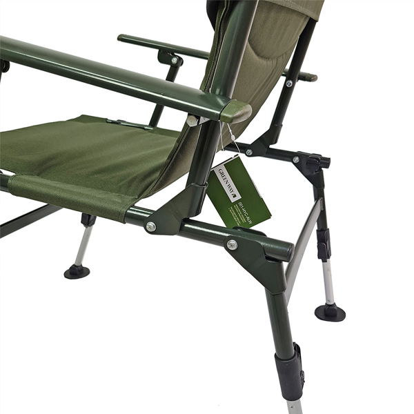 Раскладное кресло с неопреновой спинкой Green Way 001-HYС-ALW Khaki