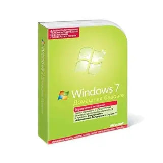 Операционная система Microsoft Win Home Basic 7 32bit Russian DVD