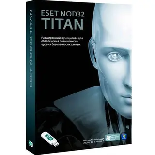 Антивирус ESET NOD32 Titan 3ПК, 12 мес.