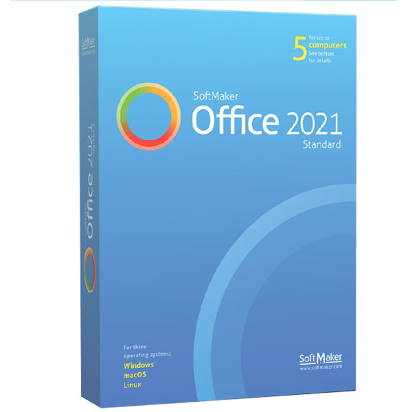 Электронный ключ SoftMaker Office Standard 2021 5 (windows, macos, linux), ESD