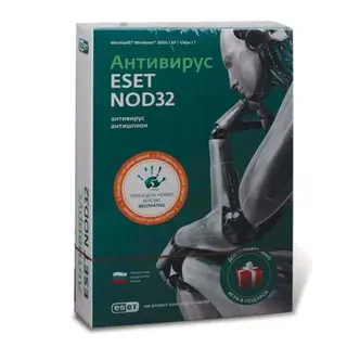 Антивирус ESET NOD32 3ПК, 12мес, +Bonus