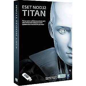 Антивирус ESET NOD32+бита NOD32-EST-NS(BOX(2)-1-1TITAN
