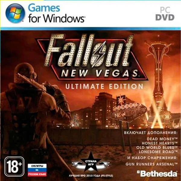 Fallout: New Vegas. Ultimate Edition [PC, Jewel, русская версия] 