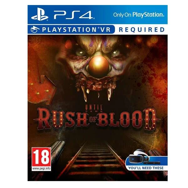 Игра для PlayStation VR Until Dawn: Rush Of Blood