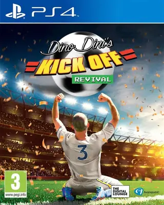 Игра для консоли PS4 Dino Dini's Kick Off Revival