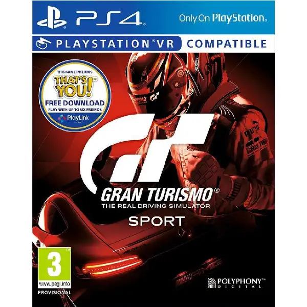 Игра для PS4 Gran Turismo Sport VR