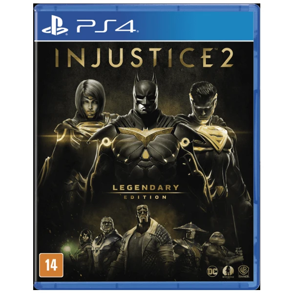 PS4 консоліне арналған ойын Injustice 2 Legendary Edition