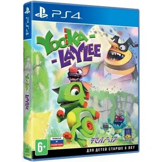 PS4 консоліне арналған ойын Yooka-Laylee