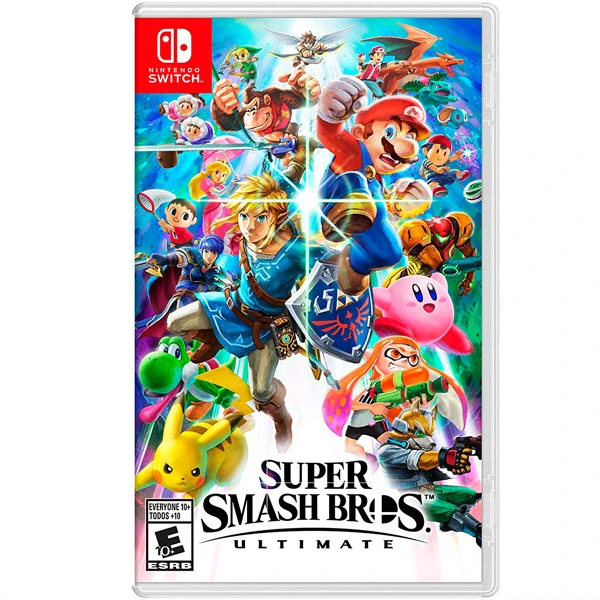 Nintendo Switch консоліне арналған ойын Super Smash Bros. Ultimate NS