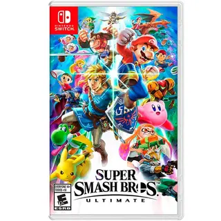 Nintendo Switch консоліне арналған ойын Super Smash Bros. Ultimate NS