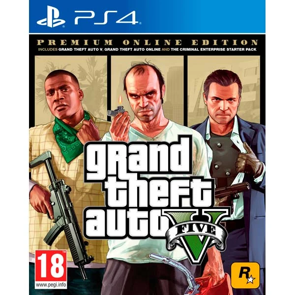 Игра для консоли PLAYSTATION 4 / Grand Theft Auto V Premium Edition PlayStation 4 Grand Theft Auto V Premium Edition