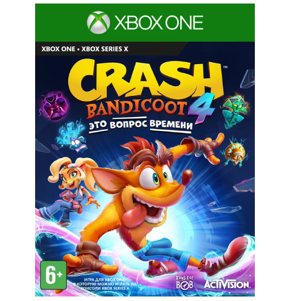 Microsoft Xbox One консоліне арналған ойын Crash Bandicoot 4: It`s About Time